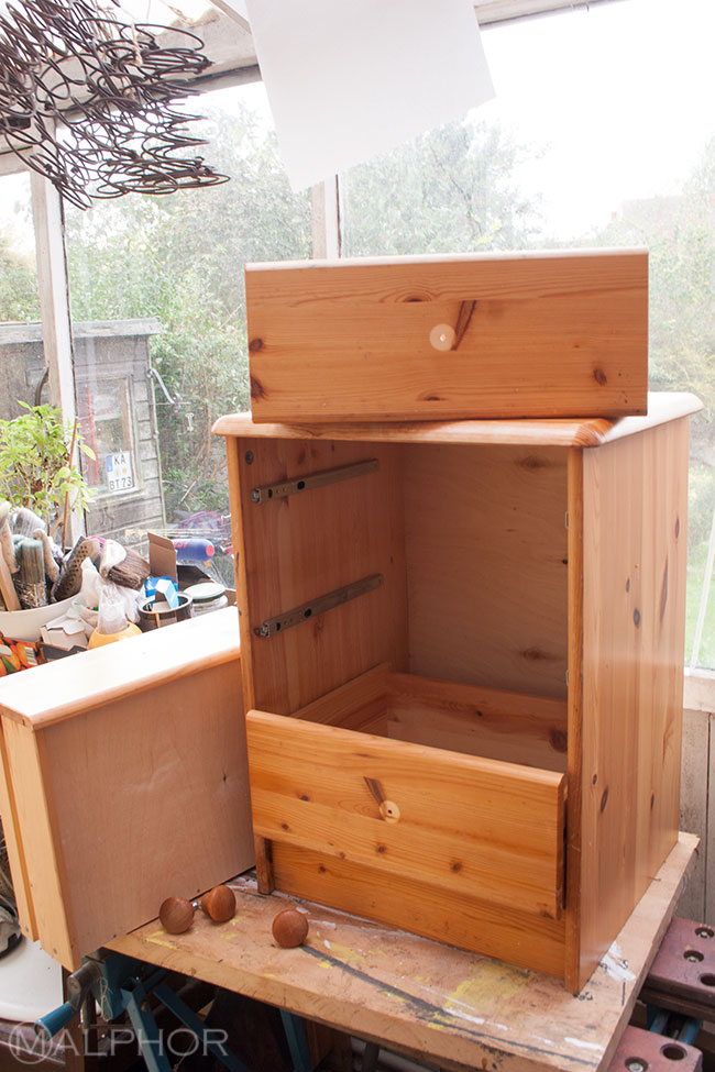 standard pine side cabinet