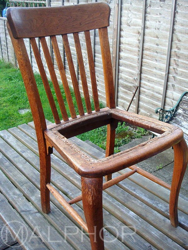 Oak Chair Bfore