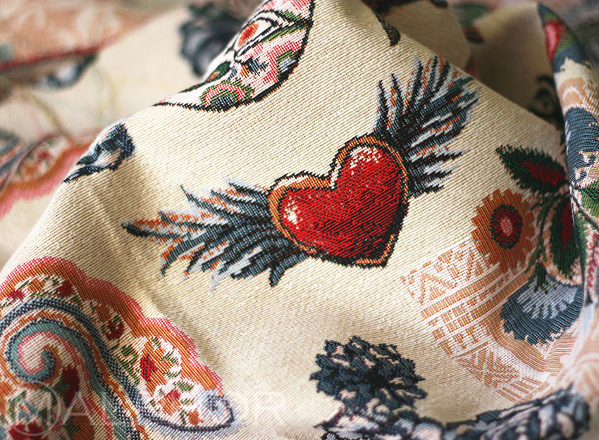 Heart With Wings Detail